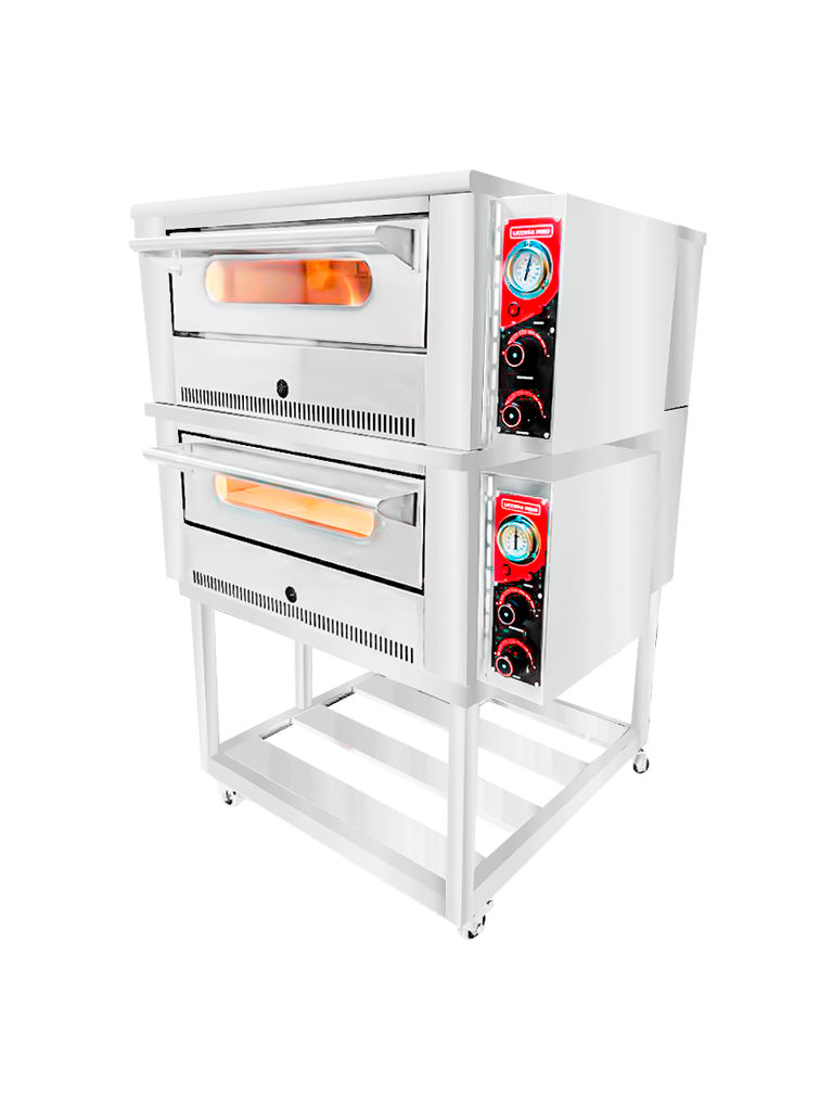 HORNO PIZZERO MEGAN DOBLE ANÁLOGO