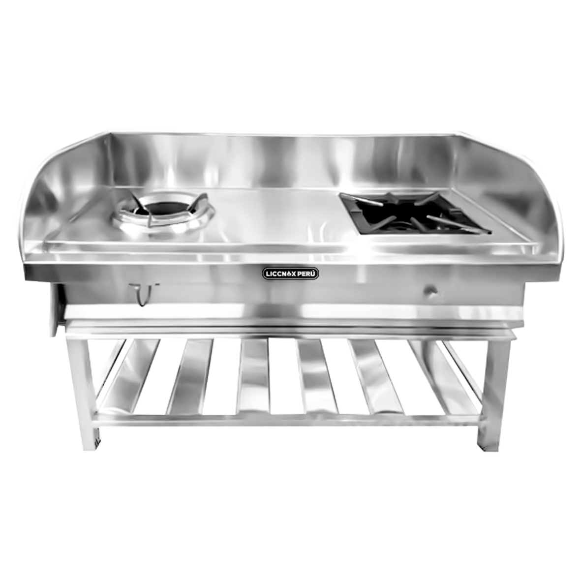 COCINA INDUSTRIAL DE 01 HORNILLA CON 01 HORNILLA WOK/CHIFERA