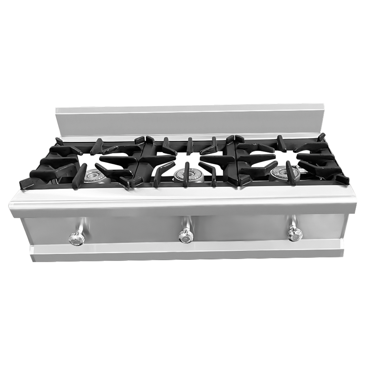 COCINA SEMI INDUSTRIAL SOBRE MESA 03 HORNILLAS