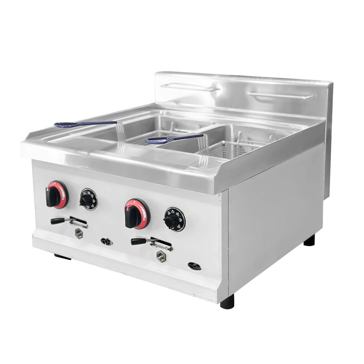 FREIDORA A GAS AUTOMÁTICA -  2 CANASTAS